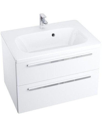 Тумба под раковину Ravak SD Chrome II 70 X000000920 подвесная Белая глянцевая