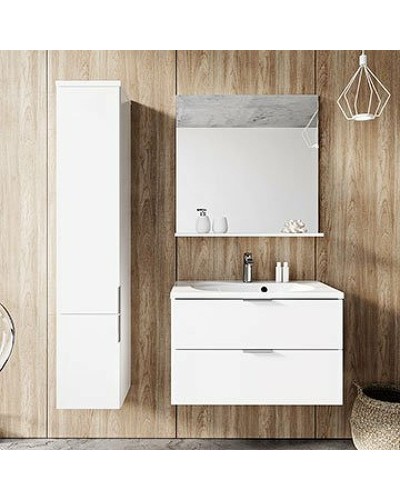 Тумба под раковину Ravak SD Rosa II 60 X000001494 подвесная Белая глянцевая