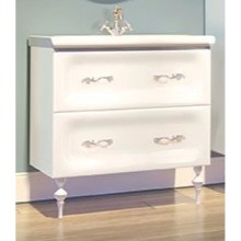 Тумба белый глянец 78,8 см Marka One Cheri У69410