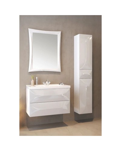 Тумба белый глянец 78,8 см Marka One Elegant У69407