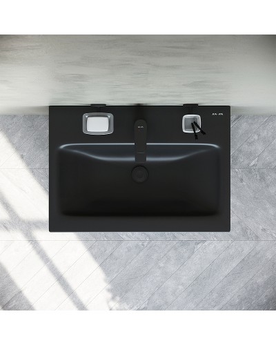 Тумба под раковину AM.PM Gem 60 M90FHX06022BM подвесная Черная матовая
