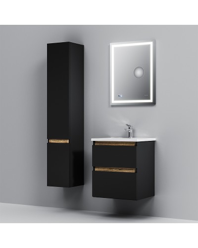 Тумба под раковину AM.PM X-Joy 55 M85AFHX0552BM подвесная Черная матовая