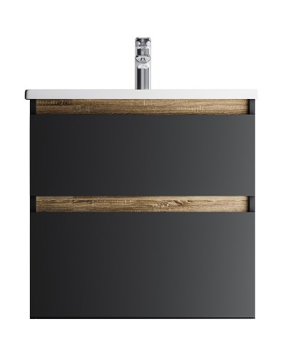 Тумба под раковину AM.PM X-Joy 65 M85AFHX0652BM подвесная Черная матовая