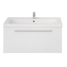 Тумба белый глянец 74,6 см 1Marka Соната У51040