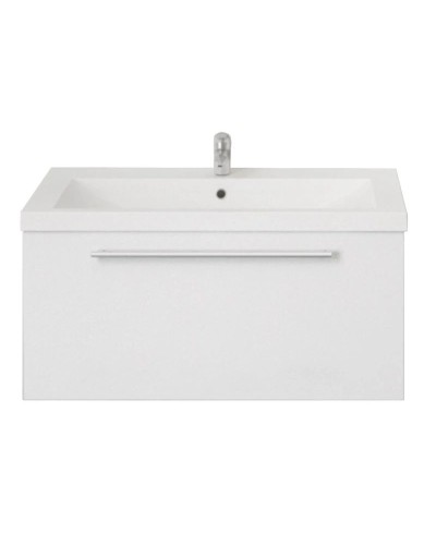 Тумба белый глянец 74,6 см 1Marka Соната У51040