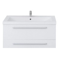 Тумба белый глянец 74,6 см 1Marka Соната У51041