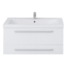 Тумба белый глянец 74,6 см 1Marka Соната У51041