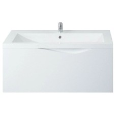 Тумба белый глянец 99,6 см 1Marka Этюд У51045