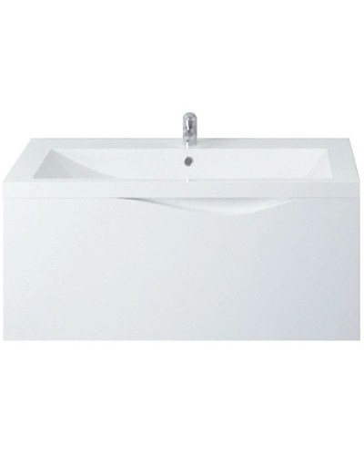 Тумба белый глянец 58 см 1Marka Этюд У51989