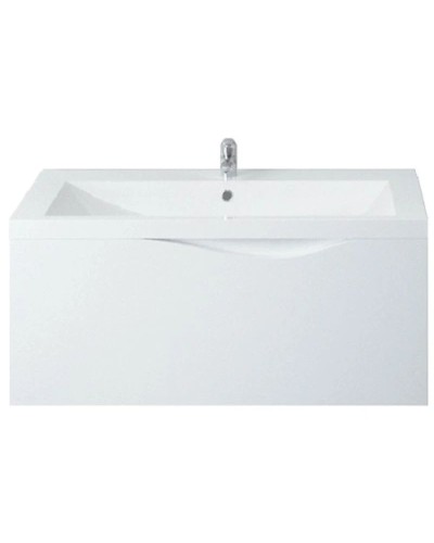 Тумба белый глянец 89,6 см 1Marka Этюд У57584