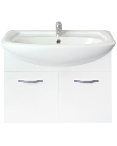 Тумба белый глянец 60,4 см 1Marka Вита У50112