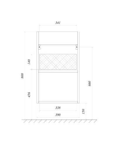 Тумба коко боло 39 см 1Marka Ноктюрн У37624