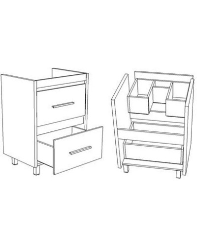 Тумба белый глянец/лайн 72 см Corozo Верона SD-00000348