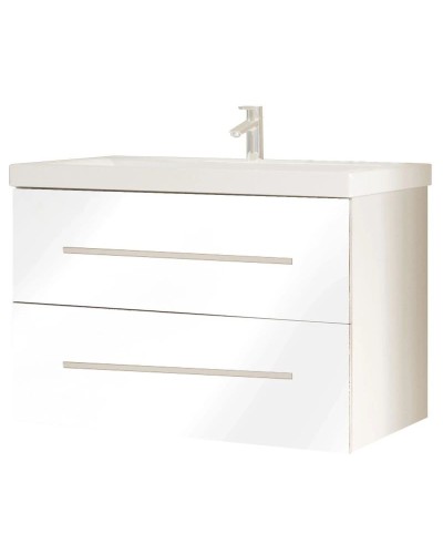 Тумба белый глянец 59 см Marka One Mix У56083