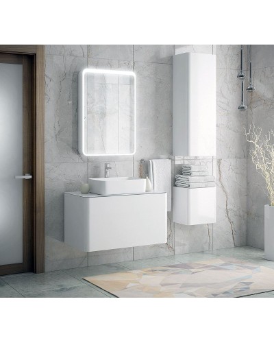 Тумба под раковину Corozo Рино 90 Z2 SD-00001228 подвесная Белая