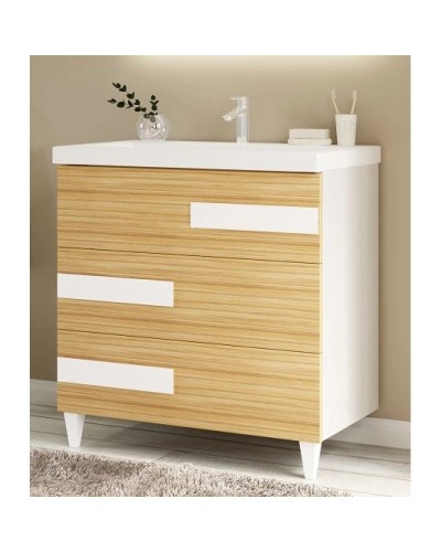 Тумба коко боло/белый 69 см Marka One Mix У69545