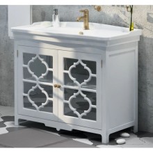 Тумба белый матовый 97,5 см Corozo Манойр SD-00000357