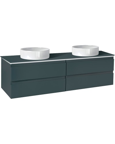 Тумба под раковину Jacob Delafon Madeleine 120 EB2085-J54 подвесная Серая матовая