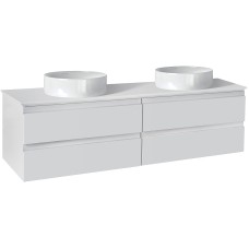 Тумба под раковину Jacob Delafon Madeleine 120 EB2085-J5 подвесная Белая глянцевая