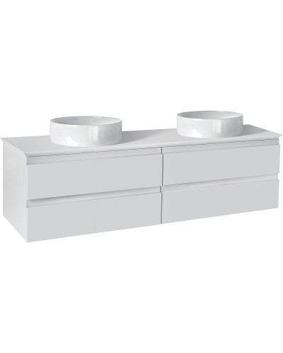 Тумба под раковину Jacob Delafon Madeleine 120 EB2085-J5 подвесная Белая глянцевая