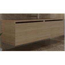 Тумба Boheme Armadi Art Flat Vallessi Uno-S 140 897-140-L подвесная Light oak