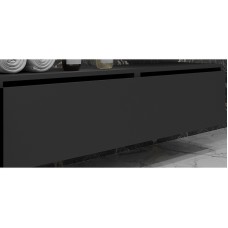 Тумба Boheme Armadi Art Flat Vallessi Uno-S 140 897-140-A mat подвесная Антрацит матовый