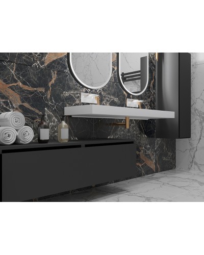 Тумба Boheme Armadi Art Flat Vallessi Uno-S 140 897-140-A mat подвесная Антрацит матовый