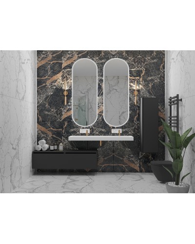 Тумба Boheme Armadi Art Flat Vallessi Uno-S 140 897-140-A glossy подвесная Антрацит глянец