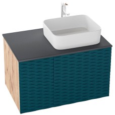 Тумба под раковину Grossman Альба 80 108012 подвесная Веллингтон Бриз