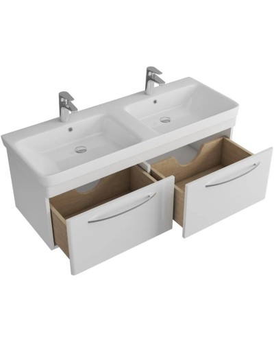 Тумба белый глянец 116,5 см OWL 1975 Skansen OW05.03.00