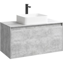 Тумба бетон светлый 100 см Aqwella 5 Stars Mobi MOB0110BS/ MOB0710BS/ T