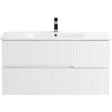 Тумба под раковину Cezares Duet 100 DUET-1000-2C-SO-BL подвесная Bianco Lucido