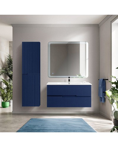 Тумба под раковину Cezares Duet 80 DUET-800-2C-SO-SPF-P подвесная Sapfiro