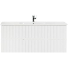 Тумба под раковину Cezares Duet 120 DUET-1200-2C-SO-BL подвесная Bianco Lucido