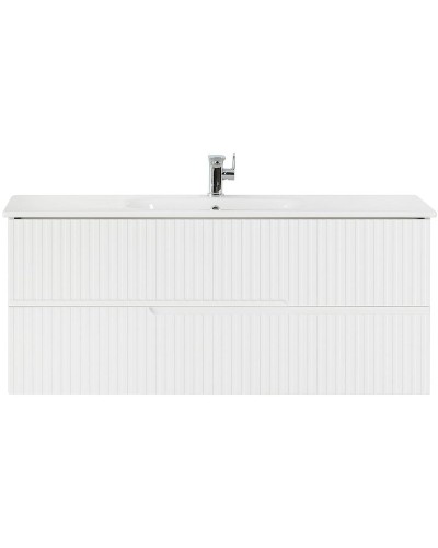 Тумба под раковину Cezares Duet 120 DUET-1200-2C-SO-BO подвесная Bianco Opaco