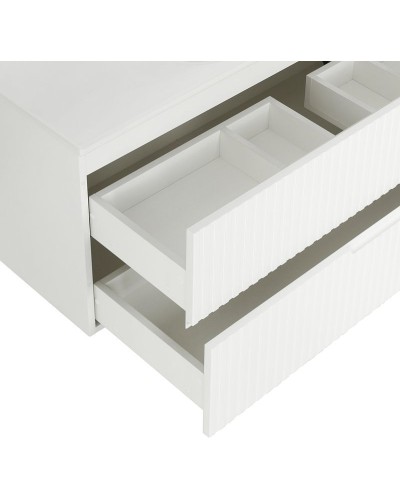 Тумба под раковину Cezares Duet 120 DUET-1200-2C-SO-BO подвесная Bianco Opaco