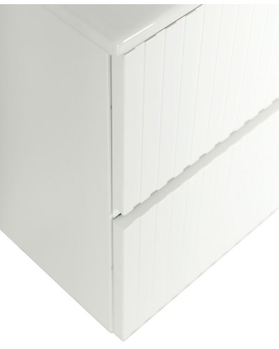 Тумба под раковину Cezares Duet 120 DUET-1200-2C-SO-BO подвесная Bianco Opaco