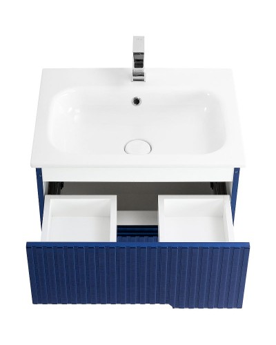 Тумба под раковину Cezares Duet 60 DUET-600-2C-SO-SPF-P подвесная Sapfiro