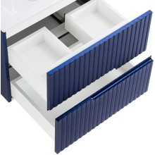 Тумба под раковину Cezares Duet 60 DUET-600-2C-SO-SPF-P подвесная Sapfiro