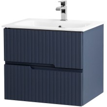 Тумба под раковину Cezares Duet 60 DUET-600-2C-SO-GR-P подвесная Grafito