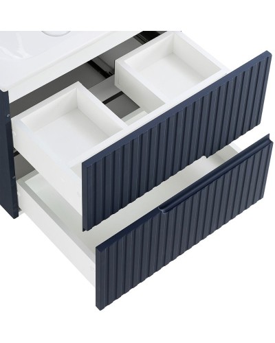 Тумба под раковину Cezares Duet 60 DUET-600-2C-SO-GR-P подвесная Grafito