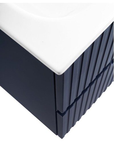 Тумба под раковину Cezares Duet 60 DUET-600-2C-SO-GR-P подвесная Grafito