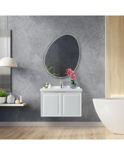 Тумба под раковину Cezares Giubileo 80 GIUBILEO-800-2A-SC-BL подвесная Bianco Lucido