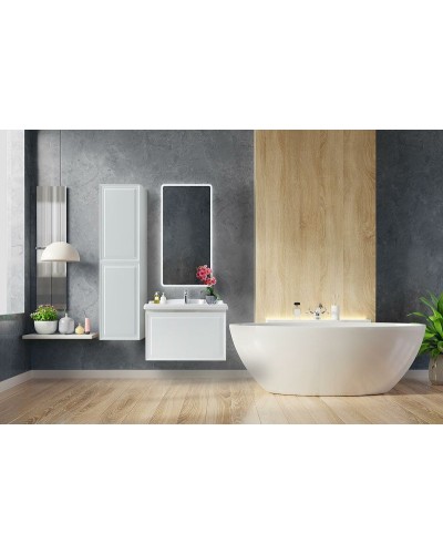 Тумба под раковину Cezares Giubileo 80 GIUBILEO-800-1C-SO-BL подвесная Bianco Lucido