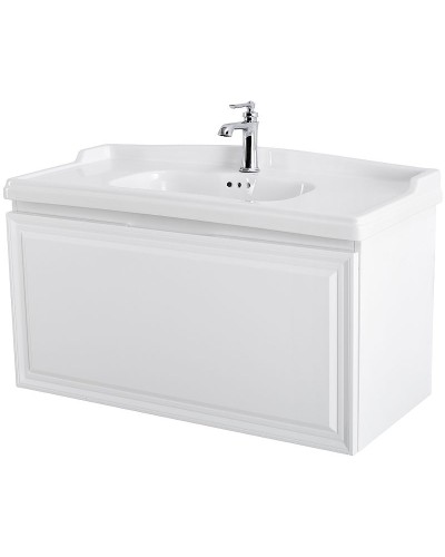 Тумба под раковину Cezares Giubileo 100 GIUBILEO-1000-1C-SO-BL подвесная Bianco Lucido