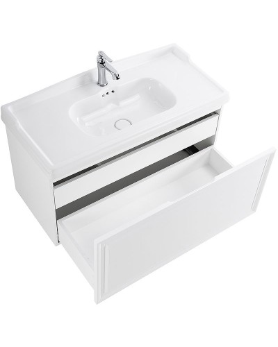 Тумба под раковину Cezares Giubileo 100 GIUBILEO-1000-1C-SO-BL подвесная Bianco Lucido