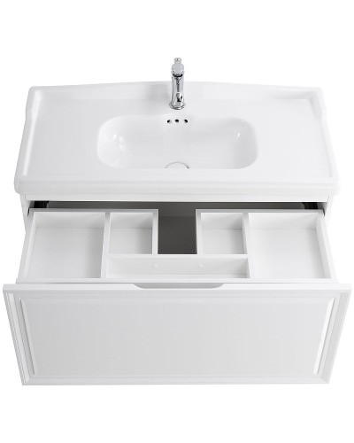 Тумба под раковину Cezares Giubileo 100 GIUBILEO-1000-1C-SO-BL подвесная Bianco Lucido