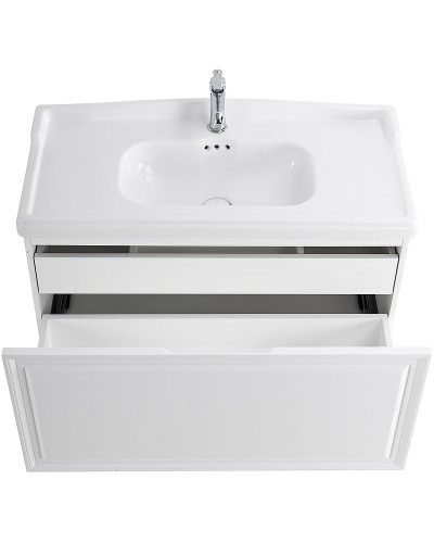 Тумба под раковину Cezares Giubileo 100 GIUBILEO-1000-1C-SO-BL подвесная Bianco Lucido