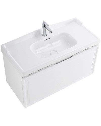 Тумба под раковину Cezares Giubileo 100 GIUBILEO-1000-1C-SO-BL подвесная Bianco Lucido
