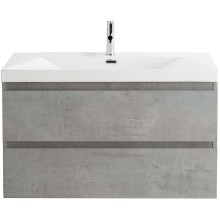 Тумба под раковину Cezares Molveno 80 MOLVENO-80-2C-SO-BET подвесная Beton